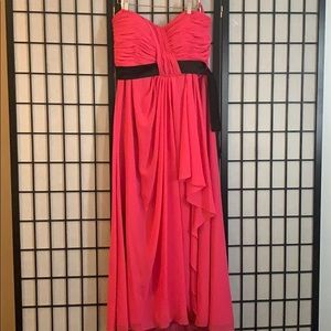 Pink & Black Bridesmaids Dress 🖤